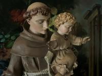 Bohumil Kafka RARE Carved Statue Sculpture St Anthony & Jesus (18 of 32) Bohumil Kafka RARE Carved Statue Sculpture St Anthony & Jesus (18 of 32)