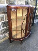 Antique Walnut China Display Cabinet (4 of 10) Antique Walnut China Display Cabinet (4 of 10)