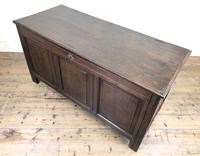 Antique 18th Century Oak Coffer with Panel Front (12 of 12) Antique 18th Century Oak Coffer with Panel Front (12 of 12)