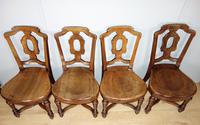 Set of Four Light Mahogany Victorian Hall Chairs (2 of 6) Set of Four Light Mahogany Victorian Hall Chairs (2 of 6)