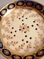 Rare Early Chamberlains Worcester Egg Drainer (5 of 5) Rare Early Chamberlains Worcester Egg Drainer (5 of 5)