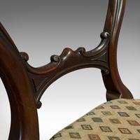 Antique Set of 6 Dining Chairs, English, Walnut, Balloon Back, Victorian c.1850 (10 of 12) Antique Set of 6 Dining Chairs, English, Walnut, Balloon Back, Victorian c.1850 (10 of 12)