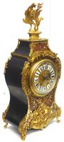 Rare Large Antique French Boulle Mantel Clock Ormolu Inlay 8 Day Mantle Clock (10 of 16) Rare Large Antique French Boulle Mantel Clock Ormolu Inlay 8 Day Mantle Clock (10 of 16)
