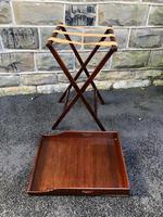 Antique Mahogany Butlers Tray on Stand (6 of 8) Antique Mahogany Butlers Tray on Stand (6 of 8)