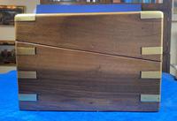 Victorian Brass-bound Walnut Writing Slope with Secret Drawers (36 of 39) Victorian Brass-bound Walnut Writing Slope with Secret Drawers (36 of 39)