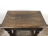 Antique Oak Joint Stool with Carved Detail (4 of 13) Antique Oak Joint Stool with Carved Detail (4 of 13)