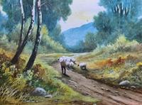 Near Darley Dale 19thc Derbyshire Sheppard Sheep Landscape Watercolour Painting (4 of 13) Near Darley Dale 19thc Derbyshire Sheppard Sheep Landscape Watercolour Painting (4 of 13)