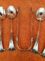 Antique Sterling Silver Hallmarked 1887 Onslow 6 x Tea Spoons & Tongs , Josiah Williams & Co, London (4 of 10) Antique Sterling Silver Hallmarked 1887 Onslow 6 x Tea Spoons & Tongs , Josiah Williams & Co, London (4 of 10)