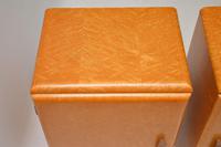 1930’s Pair of Art Deco Maple & Walnut Bedside Cabinets (8 of 9) 1930’s Pair of Art Deco Maple & Walnut Bedside Cabinets (8 of 9)