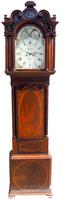 19th Century English Longcase Clock in Mahogany Painted Moon Roller Dial 8-Day Signed Sam Collier Eccles (3 of 6) 19th Century English Longcase Clock in Mahogany Painted Moon Roller Dial 8-Day Signed Sam Collier Eccles (3 of 6)