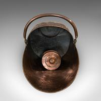 Antique Helmet Coal Scuttle, English, Copper, Fireside Bucket, Victorian, 1870 (6 of 11) Antique Helmet Coal Scuttle, English, Copper, Fireside Bucket, Victorian, 1870 (6 of 11)