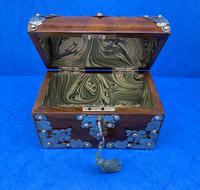 Victorian Brassbound Walnut Box c.1850 (10 of 10) Victorian Brassbound Walnut Box c.1850 (10 of 10)