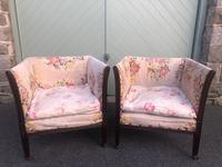 Pair of Antique English Upholstered Chairs (2 of 12) Pair of Antique English Upholstered Chairs (2 of 12)
