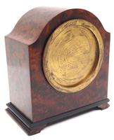 Impressive Amboyna Burr Walnut Edwardian Timepiece Mantel Clock by Dent London (6 of 10) Impressive Amboyna Burr Walnut Edwardian Timepiece Mantel Clock by Dent London (6 of 10)