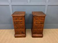 Victorian Pair of Burr Walnut Bedside Chests (7 of 14) Victorian Pair of Burr Walnut Bedside Chests (7 of 14)