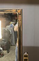 Black Lacquered Chinoiserie Edwardian Cheval Dressing Mirror (6 of 12) Black Lacquered Chinoiserie Edwardian Cheval Dressing Mirror (6 of 12)