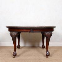 Oak Dining Table & 6 Chairs Telescopic 19th Century (18 of 19) Oak Dining Table & 6 Chairs Telescopic 19th Century (18 of 19)