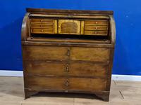 Biedermeir Mahogany Veneered Cylinder Bureau Desk 19th Century (5 of 14) Biedermeir Mahogany Veneered Cylinder Bureau Desk 19th Century (5 of 14)