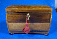 Regency Rosewood Twin Section Tea Caddy (12 of 12) Regency Rosewood Twin Section Tea Caddy (12 of 12)