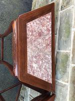 Pair of Oriental Chinese Marble Top Console Tables (5 of 12) Pair of Oriental Chinese Marble Top Console Tables (5 of 12)