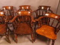 Set of 8 Captains Chairs Ash & Elm (7 of 13) Set of 8 Captains Chairs Ash & Elm (7 of 13)