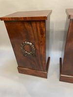 Pair of Mahogany Pedestal Cabinets (5 of 12) Pair of Mahogany Pedestal Cabinets (5 of 12)