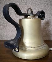 Brass Bell & Bracket Stamped ER (9 of 11) Brass Bell & Bracket Stamped ER (9 of 11)