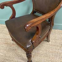 Quality Victorian Mahogany Antique Desk Chair (4 of 7) Quality Victorian Mahogany Antique Desk Chair (4 of 7)