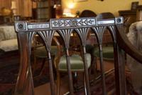 Pair Sheraton Design Carver Chairs (2 of 3) Pair Sheraton Design Carver Chairs (2 of 3)