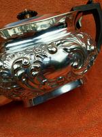 Antique Silver Plated Teapot JB Chatterley & Sons Ltd c.1920 (7 of 12) Antique Silver Plated Teapot JB Chatterley & Sons Ltd c.1920 (7 of 12)