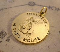 Pocket Watch Chain Ingersoll Mickey Mouse Fob 1930s Original Brass Fob (3 of 8) Pocket Watch Chain Ingersoll Mickey Mouse Fob 1930s Original Brass Fob (3 of 8)