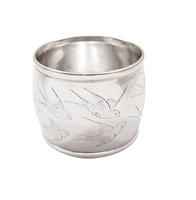 Antique Victorian Sterling Silver 'Bird' Napkin Ring in Case 1887 (7 of 9) Antique Victorian Sterling Silver 'Bird' Napkin Ring in Case 1887 (7 of 9)