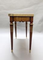 French Louis XVI Style Marquetry Card Occasional Table (7 of 13) French Louis XVI Style Marquetry Card Occasional Table (7 of 13)