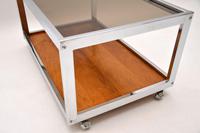 1970’s Vintage Rosewood & Chrome Coffee Table by Howard Miller Associates (5 of 8) 1970’s Vintage Rosewood & Chrome Coffee Table by Howard Miller Associates (5 of 8)