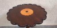 Inlaid Mahogany Wine Table Alan Grainger "Acornman" Acorn Industries (9 of 9) Inlaid Mahogany Wine Table Alan Grainger "Acornman" Acorn Industries (9 of 9)
