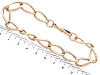 9ct Yellow Gold Bracelet - Antique c.1910 (6 of 9) 9ct Yellow Gold Bracelet - Antique c.1910 (6 of 9)