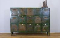 Vintage Industrial 15 Door Metal Workshop Cabinet Locker c.1930 (14 of 14) Vintage Industrial 15 Door Metal Workshop Cabinet Locker c.1930 (14 of 14)