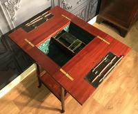 Edwardian Inlaid Mahogany Sewing Box (11 of 11) Edwardian Inlaid Mahogany Sewing Box (11 of 11)