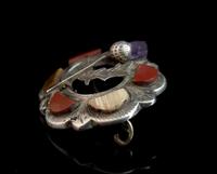 Antique Scottish silver and agate brooch, Amethyst thistle (7 of 10) Antique Scottish silver and agate brooch, Amethyst thistle (7 of 10)