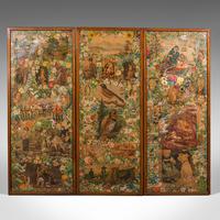 Antique Privacy Scrap Screen, English, Photo Prop, Room Divider, Victorian, 1860 (7 of 12) Antique Privacy Scrap Screen, English, Photo Prop, Room Divider, Victorian, 1860 (7 of 12)