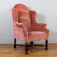 Attractive Large Early 20th Century Wingback Armchair (2 of 13) Attractive Large Early 20th Century Wingback Armchair (2 of 13)