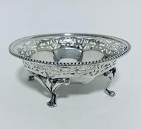 Antique Solid Sterling Silver Pierced Bonbon Dish (2 of 9) Antique Solid Sterling Silver Pierced Bonbon Dish (2 of 9)