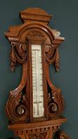Superb Antique Polished Oak Banjo Barometer (4 of 6) Superb Antique Polished Oak Banjo Barometer (4 of 6)