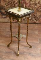 Antique Gilt French Floor Lamp Table (7 of 12) Antique Gilt French Floor Lamp Table (7 of 12)