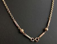 Antique 9ct Gold Fancy Link Chain Necklace, Edwardian (5 of 10) Antique 9ct Gold Fancy Link Chain Necklace, Edwardian (5 of 10)