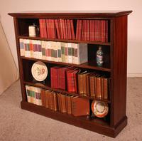 Mahogany Open Bookcase - England c.1900 (7 of 11) Mahogany Open Bookcase - England c.1900 (7 of 11)