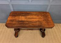 Good William IV Rosewood Library Stretcher Table (12 of 12) Good William IV Rosewood Library Stretcher Table (12 of 12)