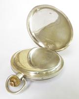 Antique Silver Moeris Half Hunter Pocket Watch (5 of 5) Antique Silver Moeris Half Hunter Pocket Watch (5 of 5)