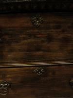 Antique Small Rustic Black Chest of Drawers (11 of 15) Antique Small Rustic Black Chest of Drawers (11 of 15)