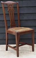Good Quality Set of Eight Georgian Style Mahogany Dining Chairs c.1910 (7 of 12) Good Quality Set of Eight Georgian Style Mahogany Dining Chairs c.1910 (7 of 12)